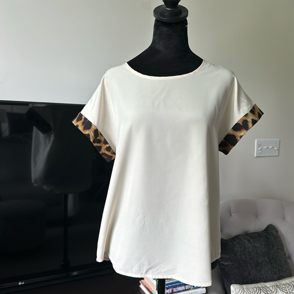 Batwing sleeve blouse